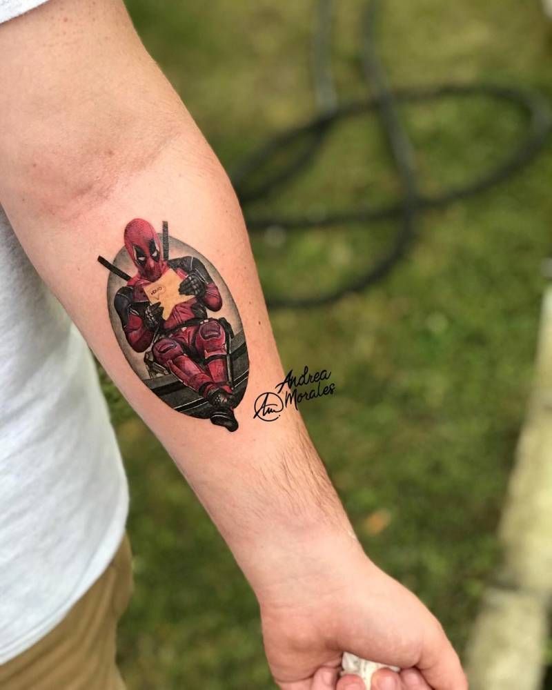 Tatuajes de Deadpool 132