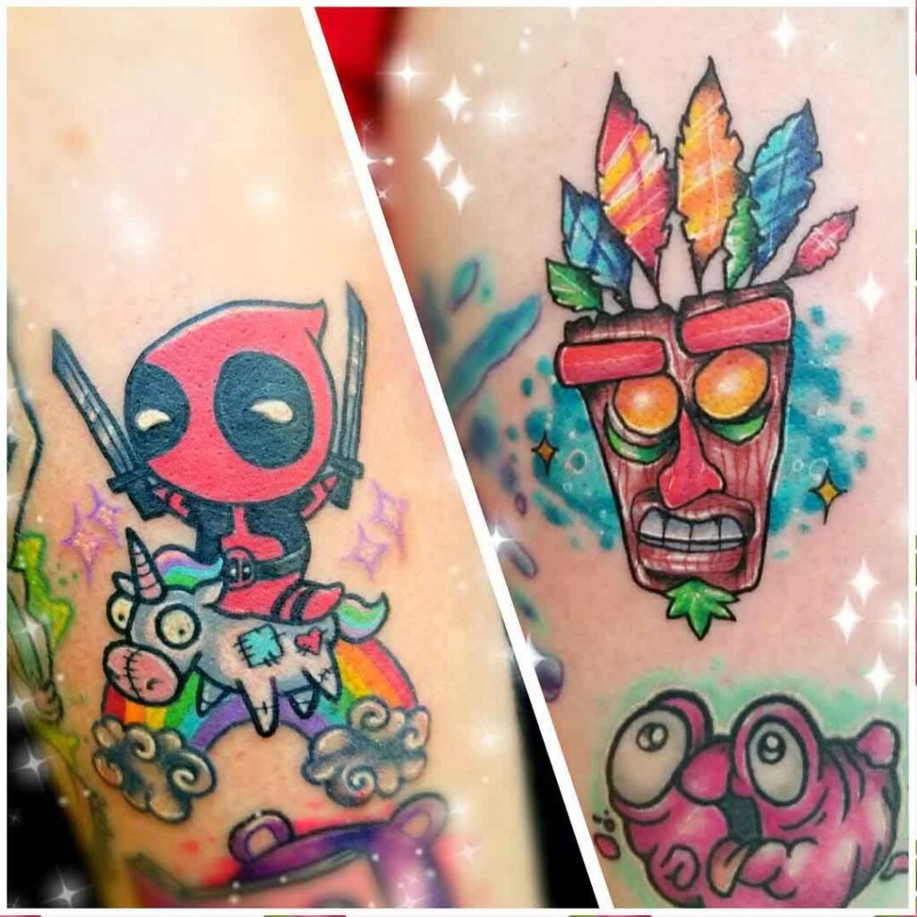 Tatuajes de Deadpool 133
