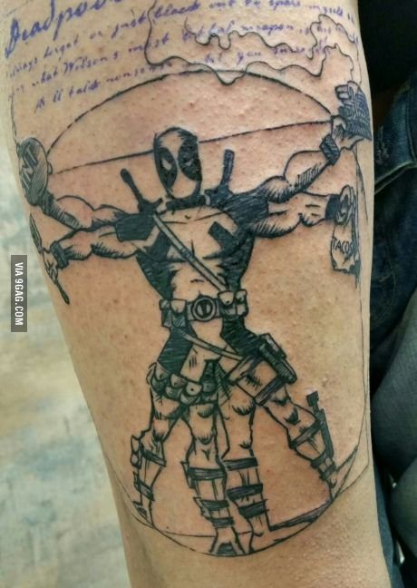 Deadpool Tattoos 142