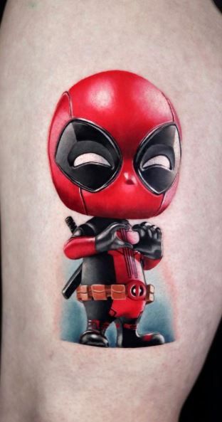 Deadpool Tattoos 158