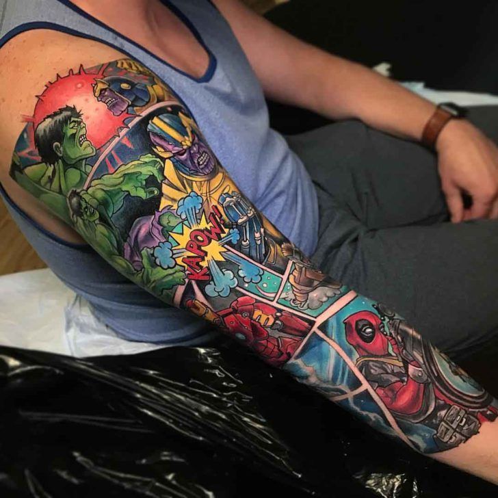 Deadpool Tattoos 159