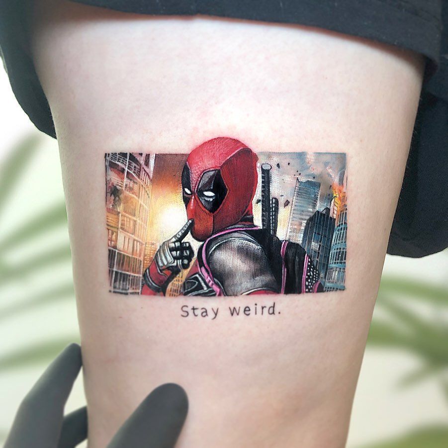 Deadpool Tattoos 16