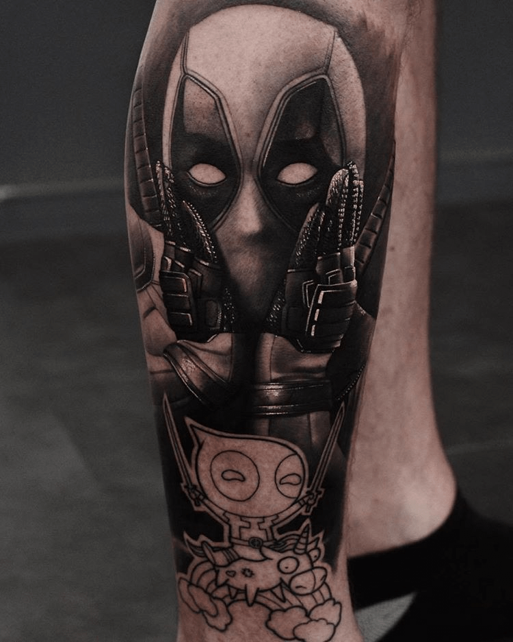 Tatuajes de Deadpool 16
