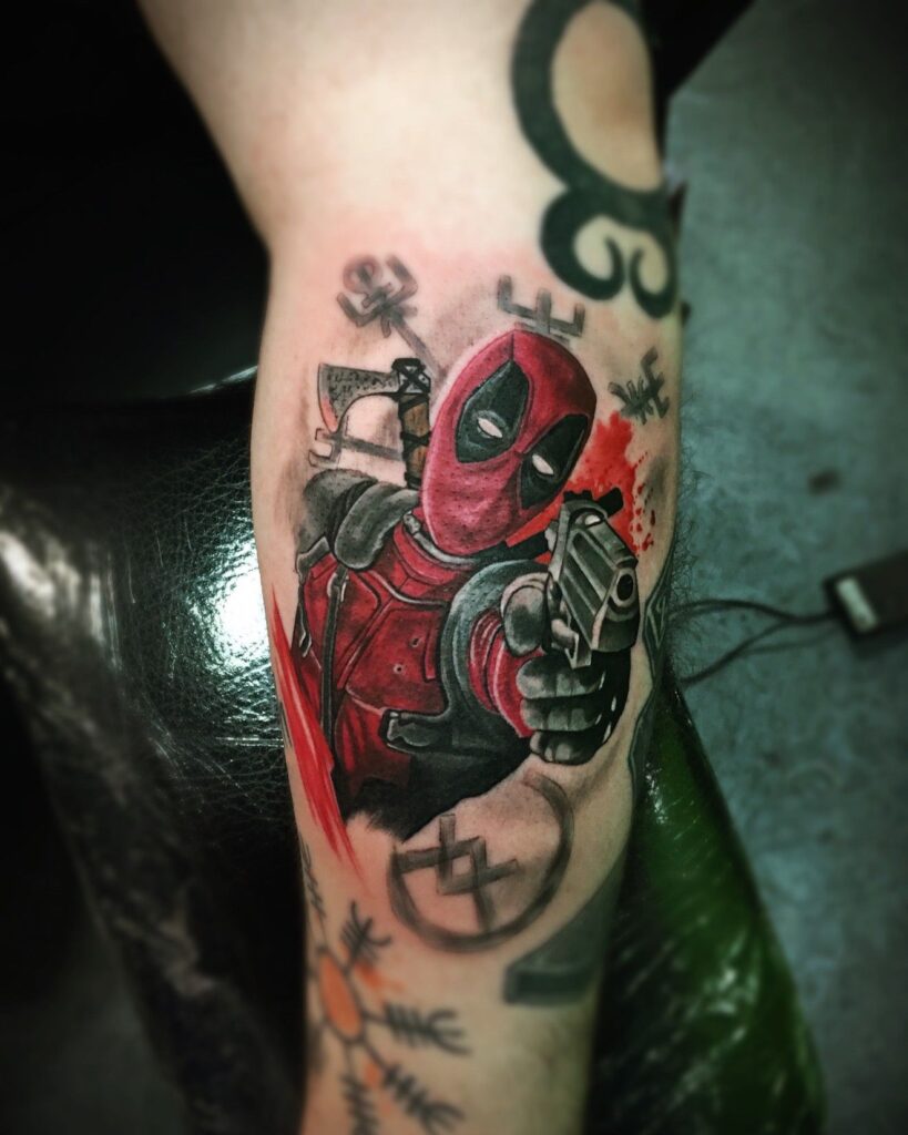 Tatuajes de Deadpool 166