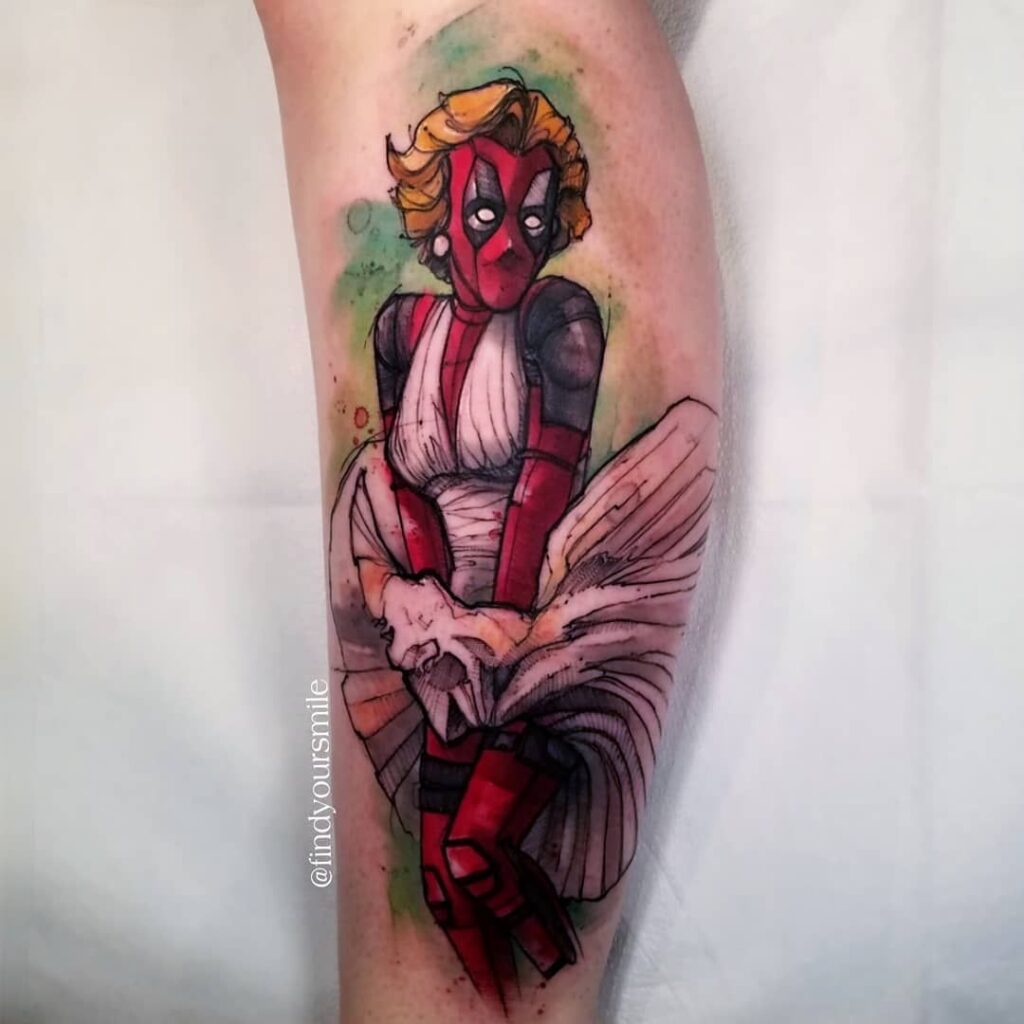 Tatuajes de Deadpool 167