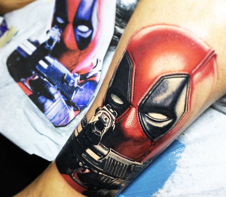 Deadpool Tattoos 174