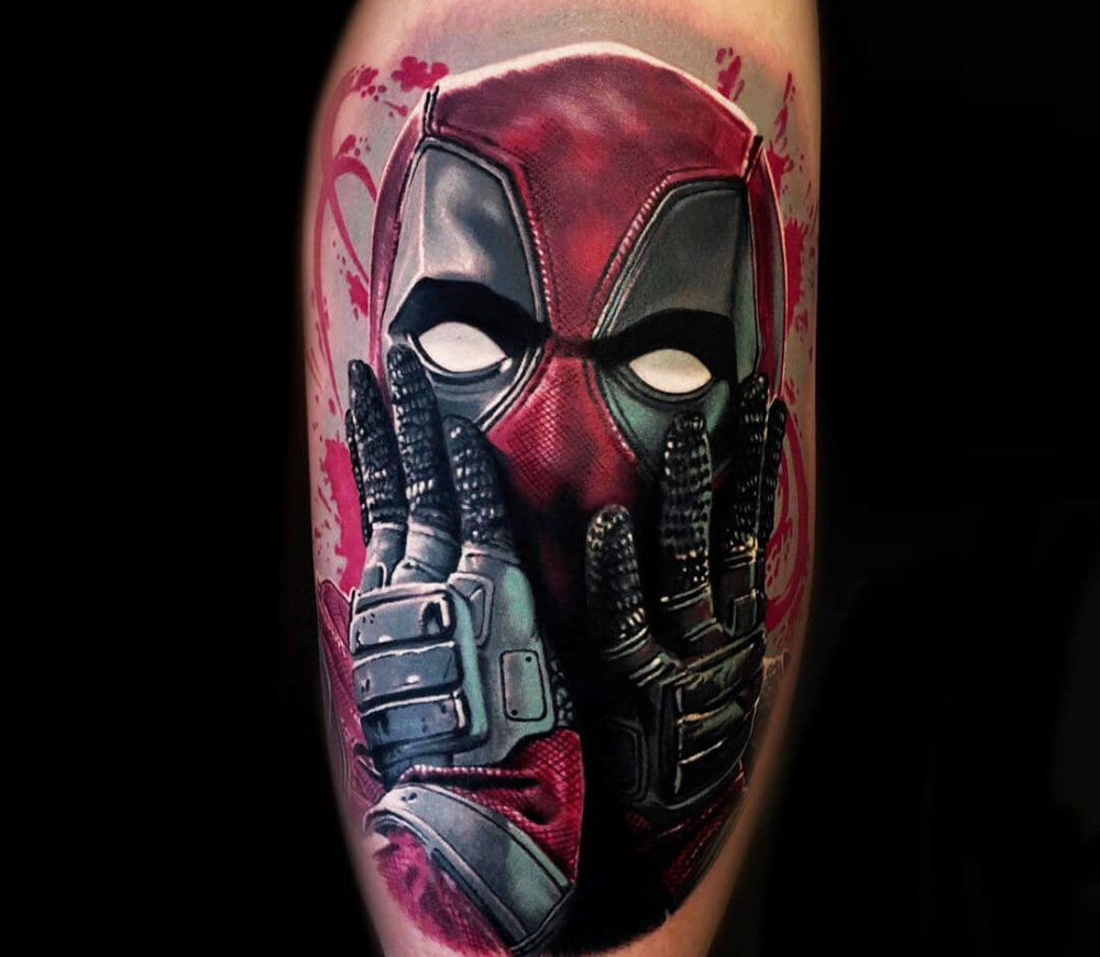 Tatuajes de Deadpool 2