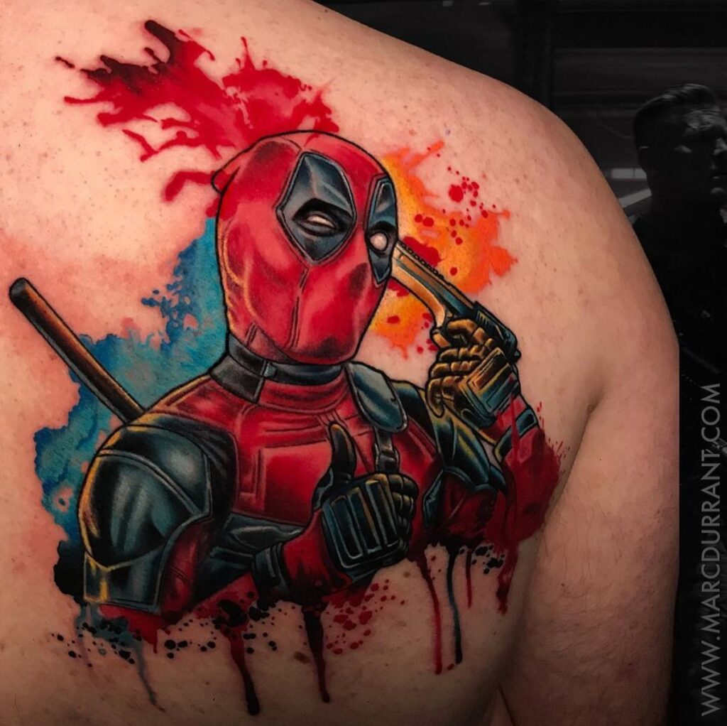 Tatuajes de Deadpool 20