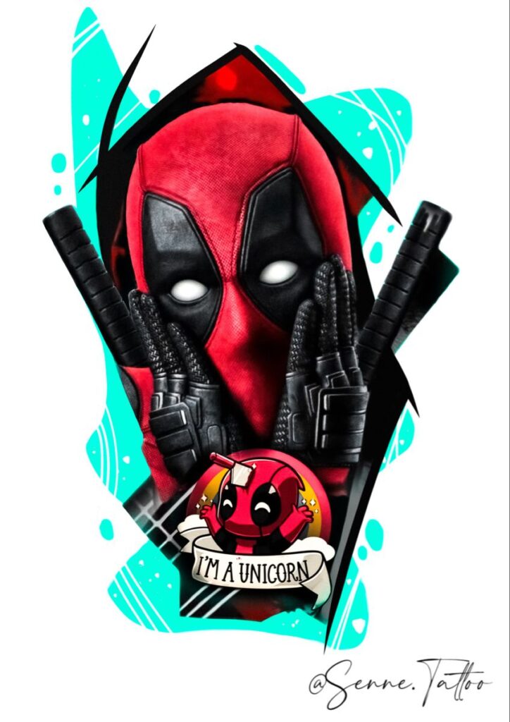 Tatuajes de Deadpool 26
