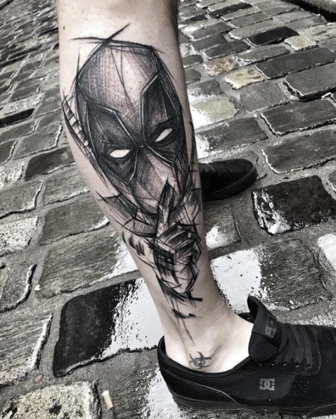 Deadpool Tattoos 29
