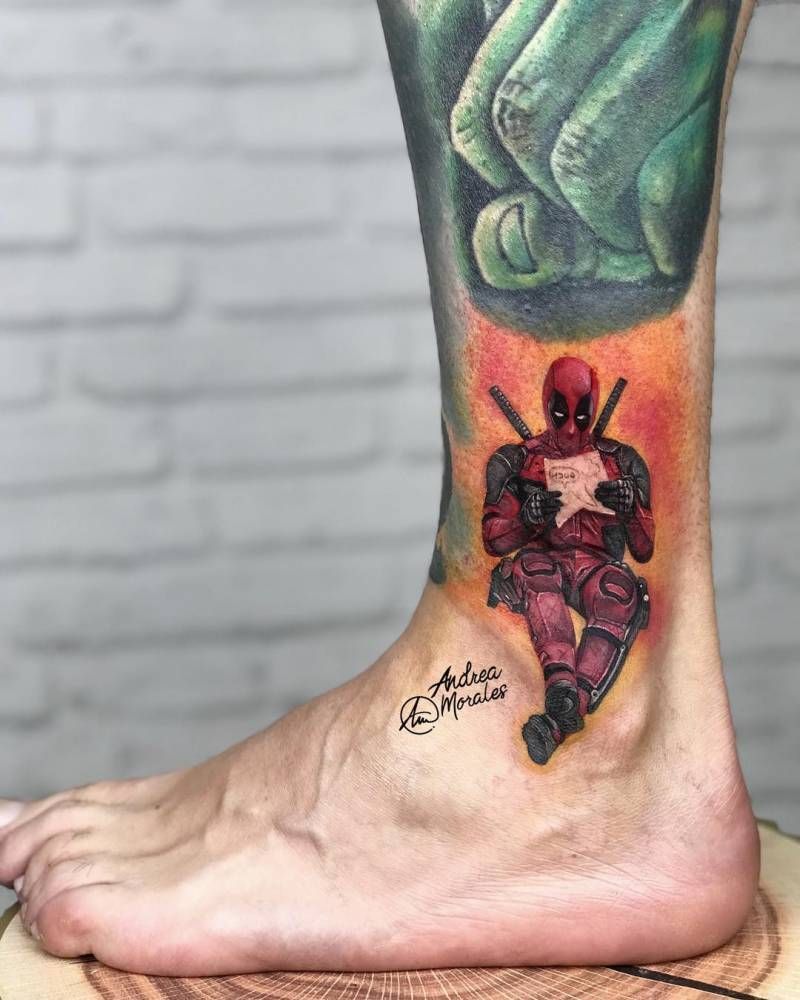 Tatuajes de Deadpool 4