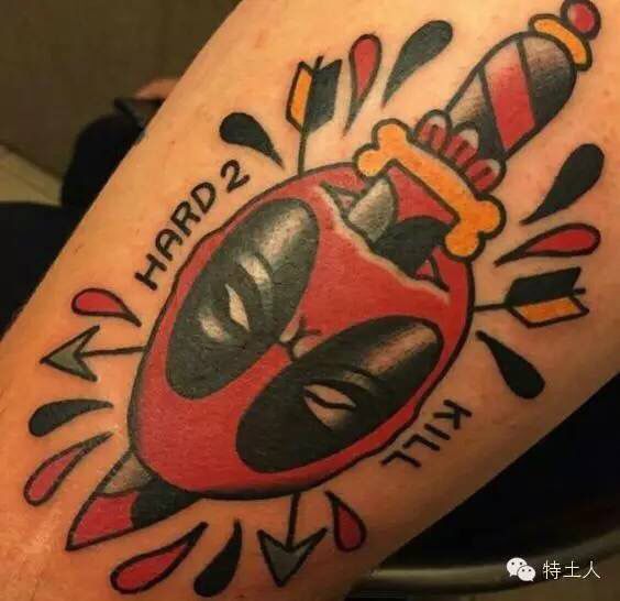 Tatuajes de Deadpool 46