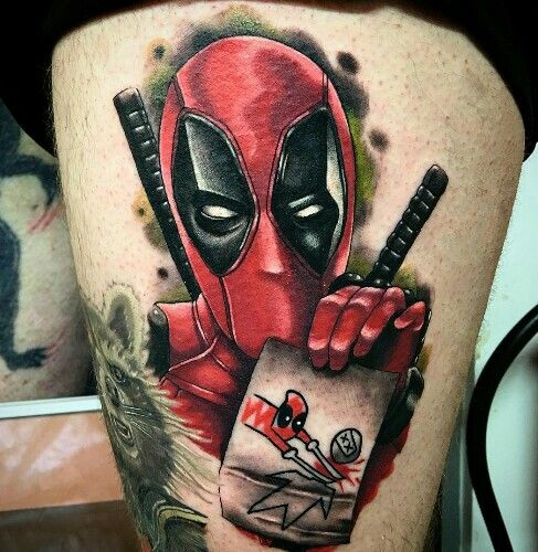 Tatuajes de Deadpool 5