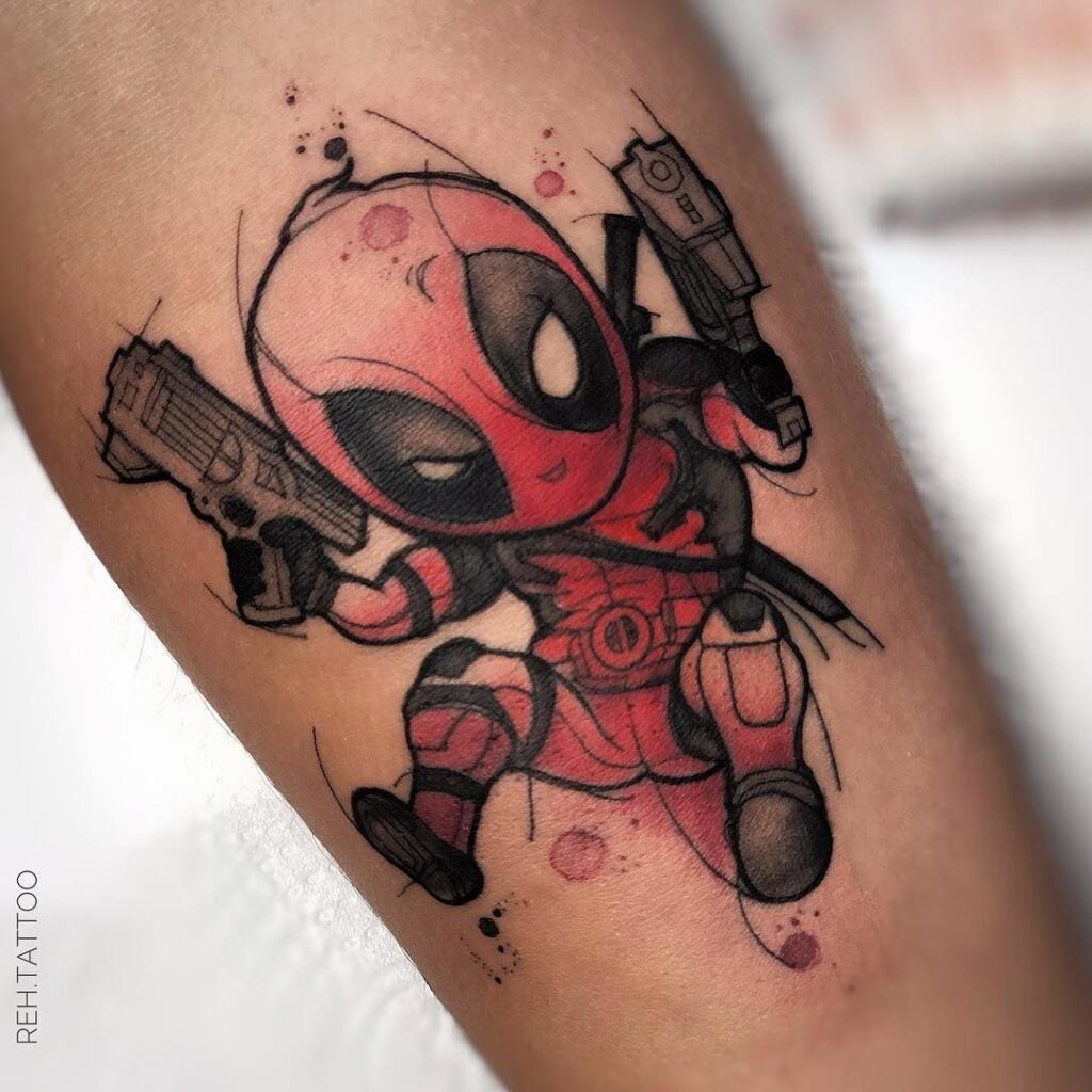 Tatuajes de Deadpool 51
