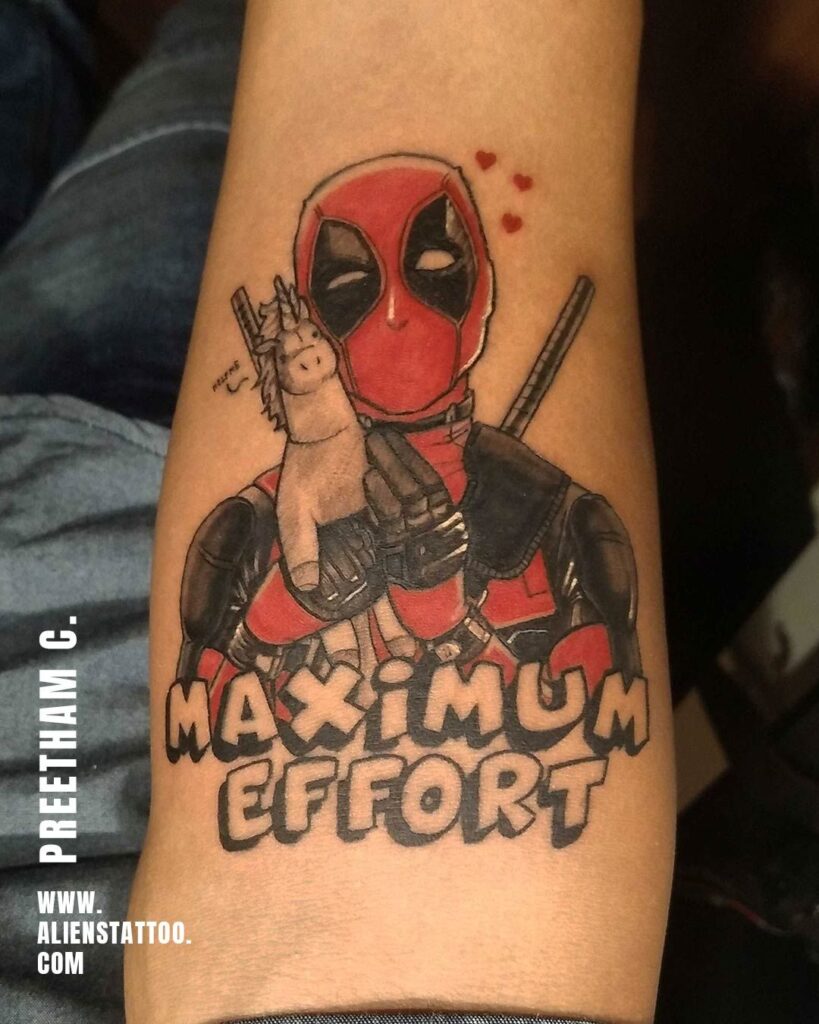 190+ Marvelous Deadpool Tattoo Designs (2023) - TattoosBoyGirl