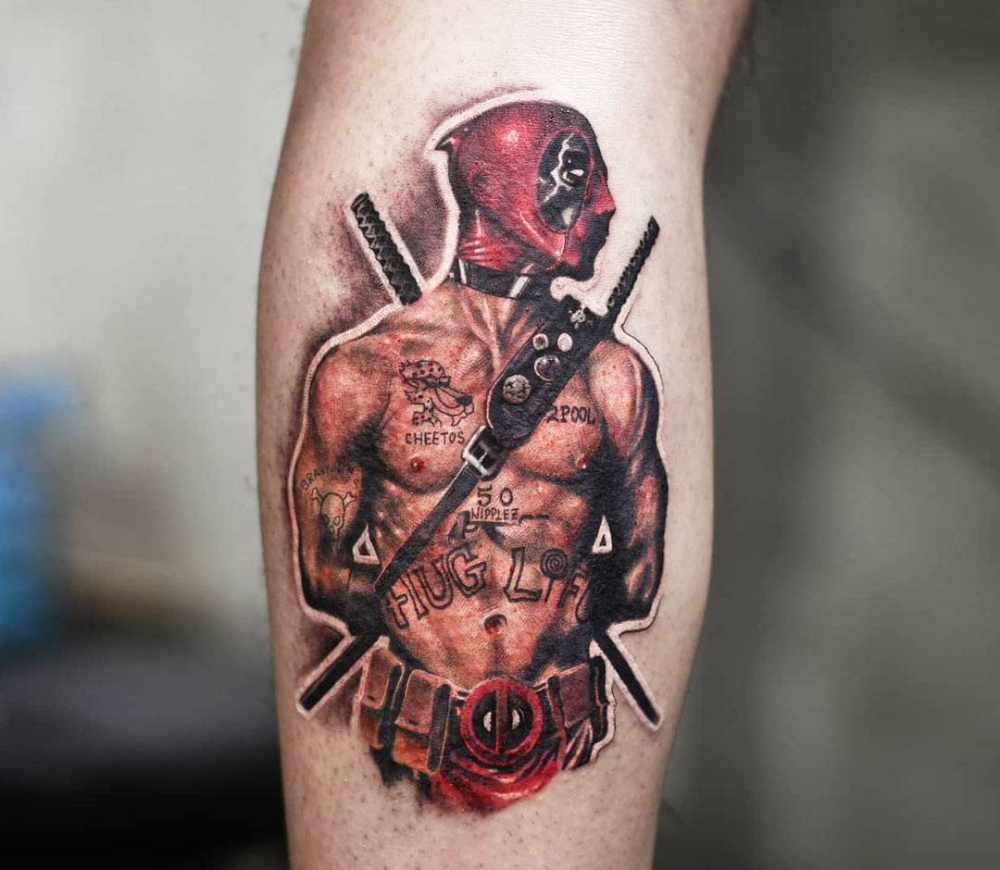 Deadpool Tattoos 7