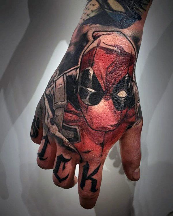 Deadpool Tattoos 72