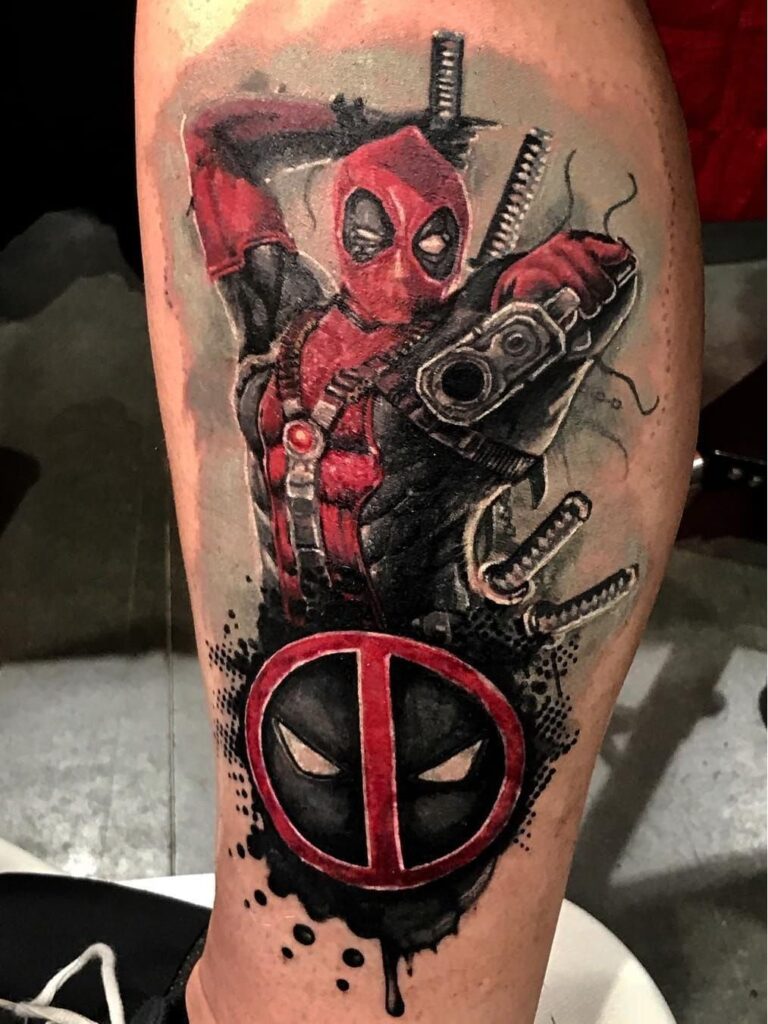 Deadpool Tattoos 80