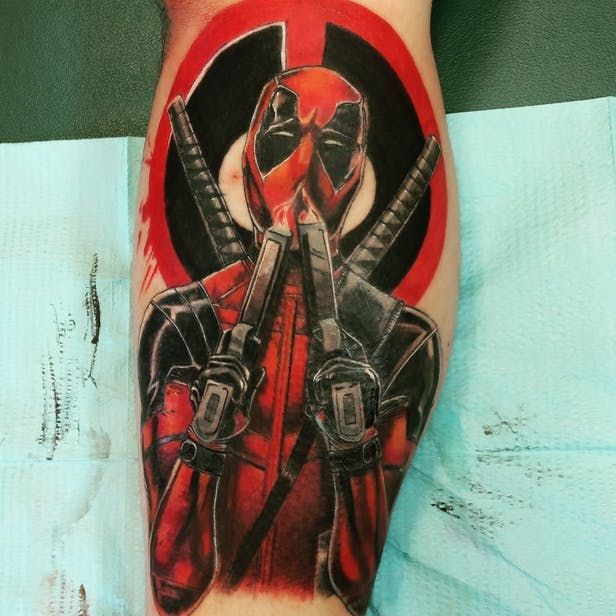 Deadpool Tattoos 86