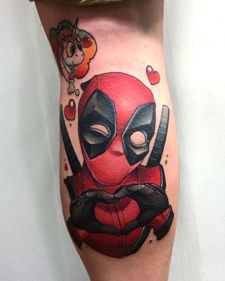 Tatuajes de Deadpool 88