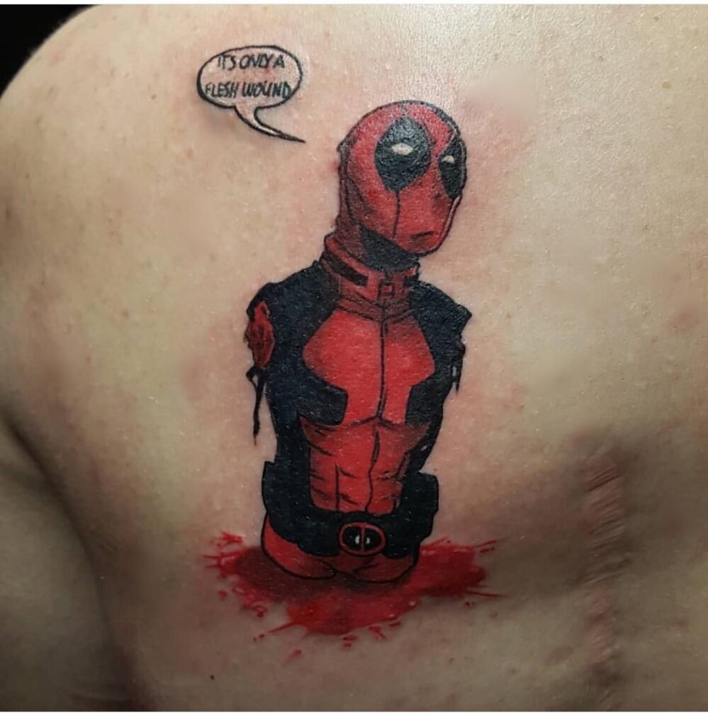 Tatuajes de Deadpool 99