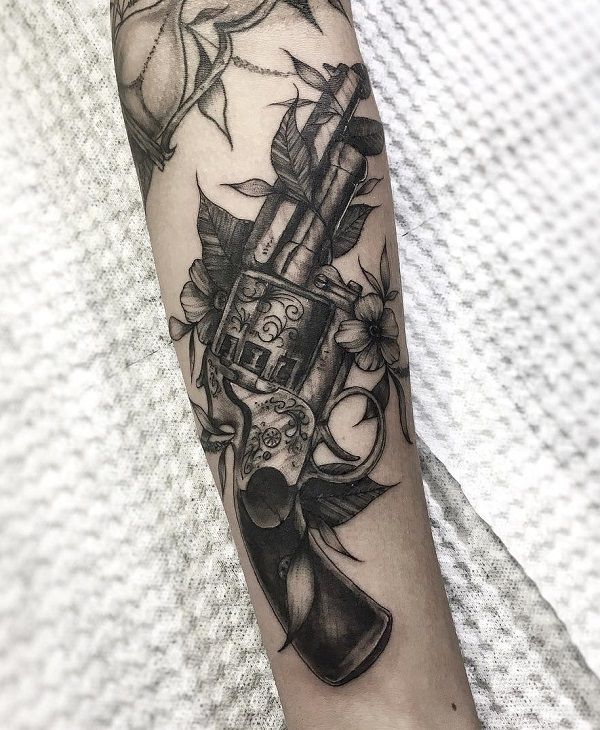 Gun Tattoo 120