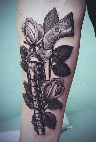 Gun Tattoo 132