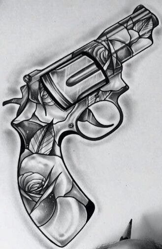 Gun Tattoo 153