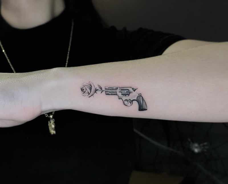 Gun Tattoo 161
