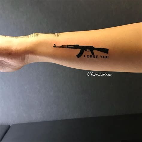 Gun Tattoo 170