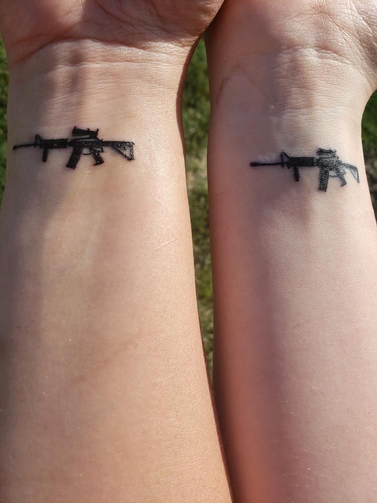 Gun Tattoo 182