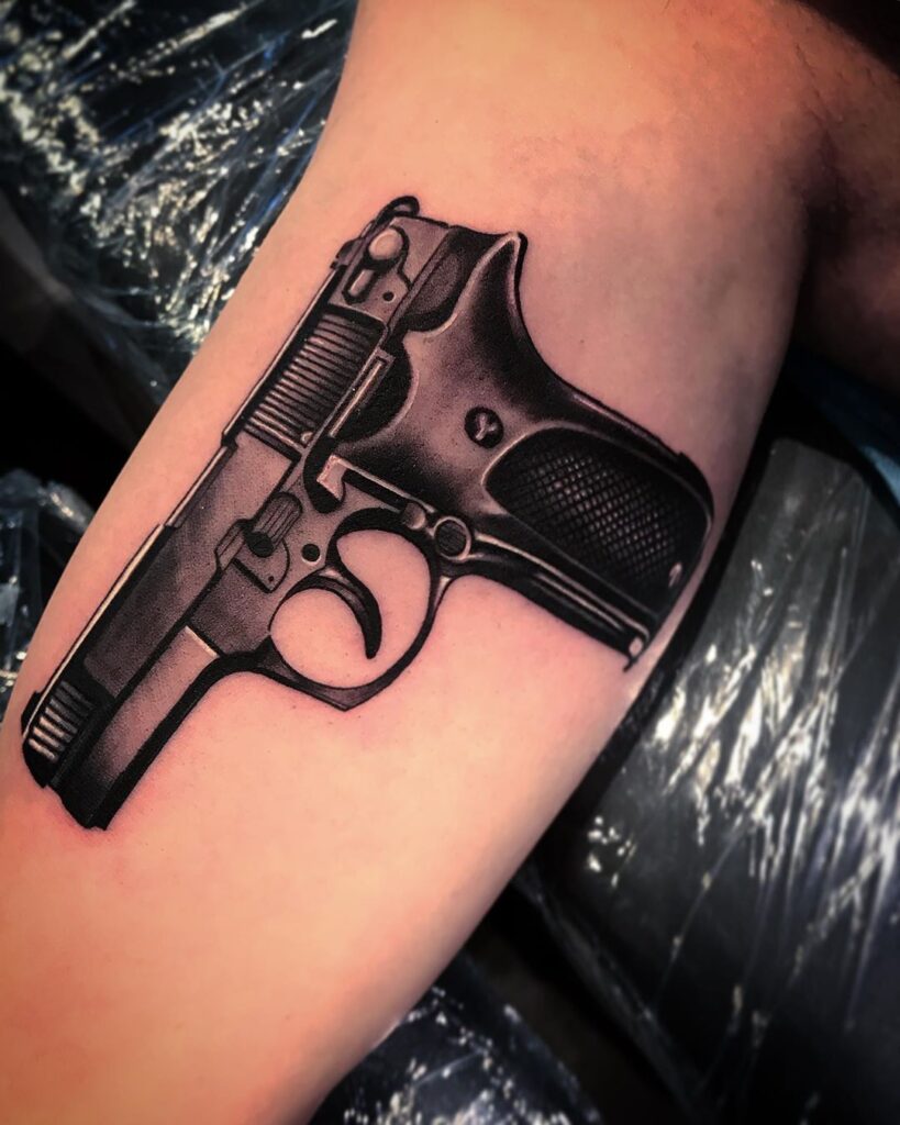 Gun Tattoo 188