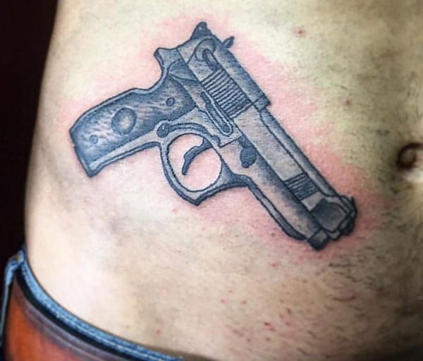 Gun Tattoo 191