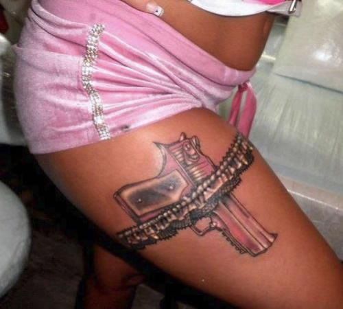 Gun Tattoo 21