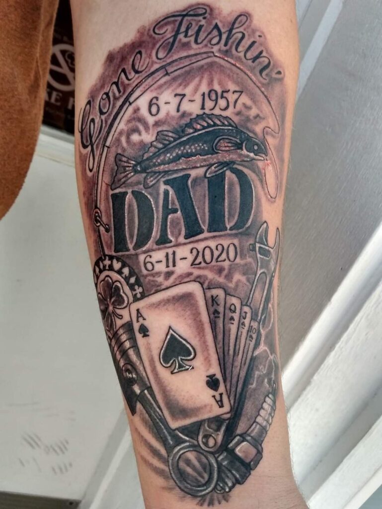 tatuaje de pistola 23