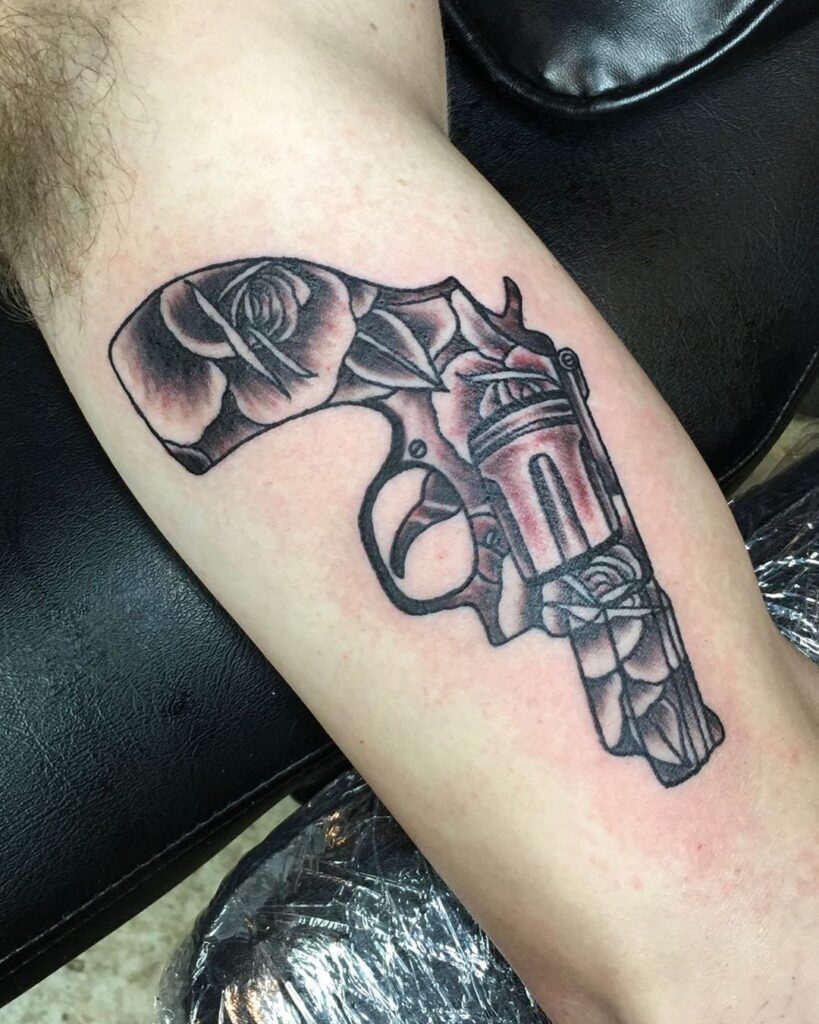 Gun Tattoo 47