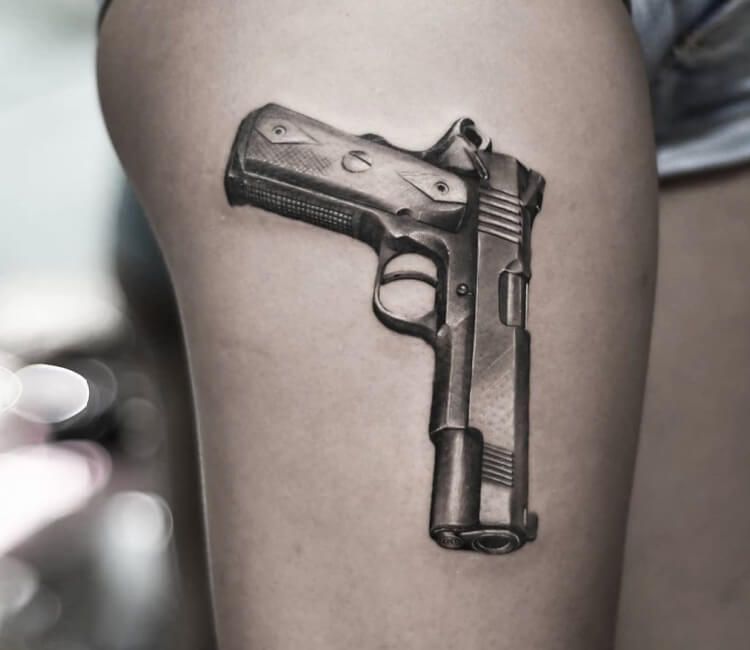 Gun Tattoo 50