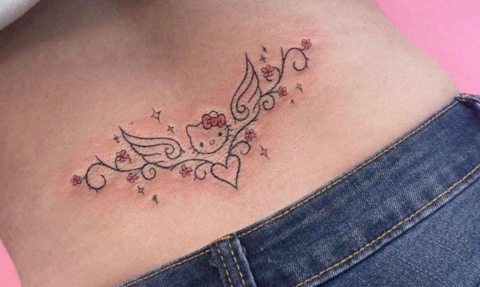Hello Kitty Tattoos 103