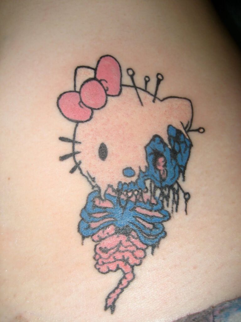 Hello Kitty Tattoos 108