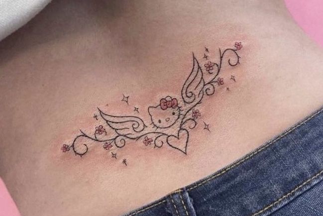Hello Kitty Tattoos 109