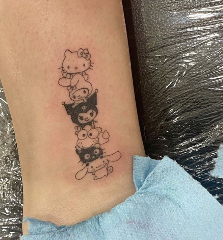 Hello Kitty Tattoos 114