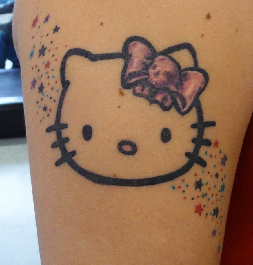 Hello Kitty Tattoos 123