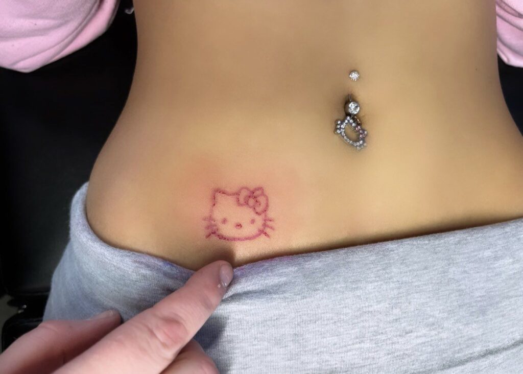 Hello Kitty Tattoos 126