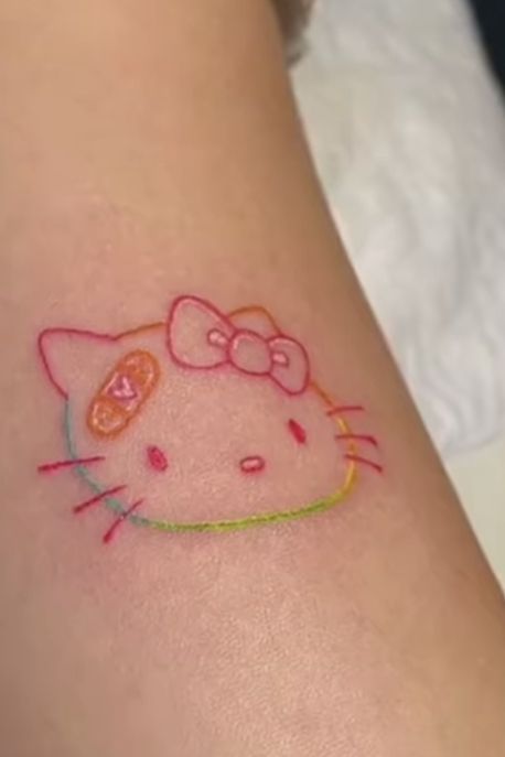 Hello Kitty Tattoos 127
