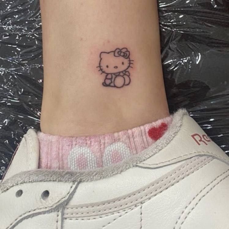 Hello Kitty Tattoos 128
