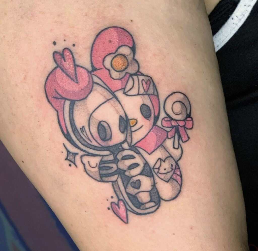 Hello Kitty Tattoos 13