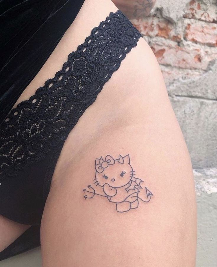 Hello Kitty Tattoos 135