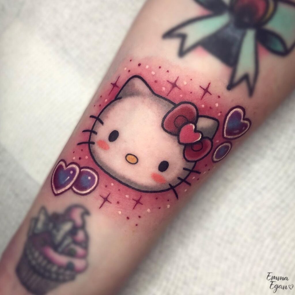 Hello Kitty Tattoos 137