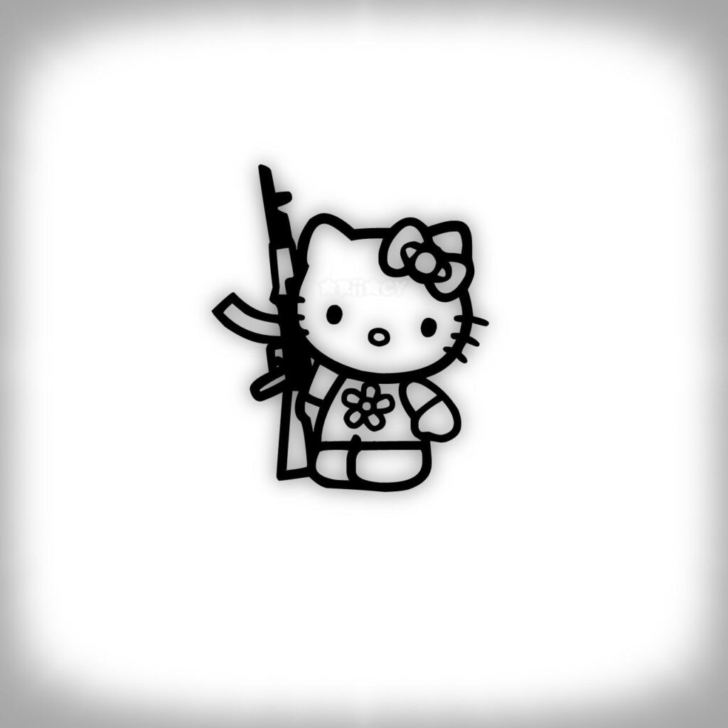 Hello Kitty Tattoos 138