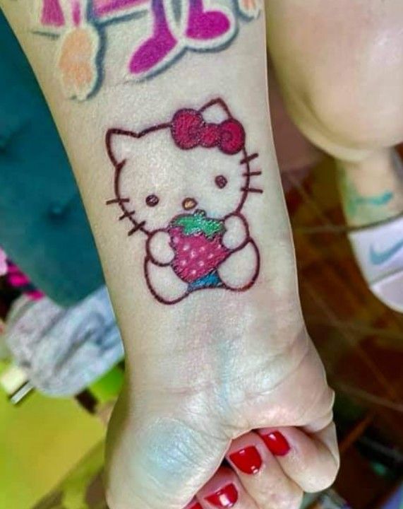 Hello Kitty Tattoos 144
